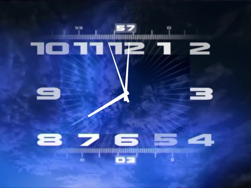 Часы Первого Канала (2000-2011) Утренние - Старый Телевизор